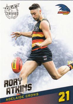 2017 Select Certified #6 Rory Atkins Front